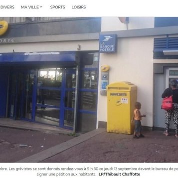 SARCELLES, nos bureaux de Poste en danger
