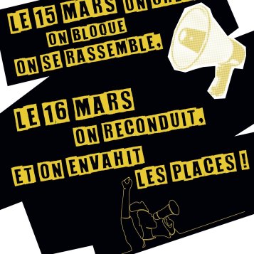 Affiche 15 & 16 mars