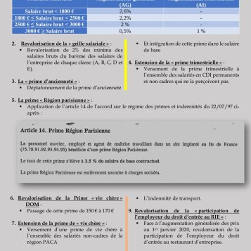 Chronopost - NAO 2020 : LES PROPOSITIONS DE SUD