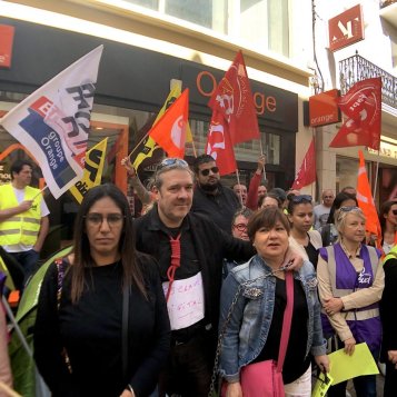 Préavis de grève boutique Orange de Sète : communiqué de presse