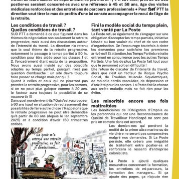 Accord Postiers expérimenté-es, encore une entourloupe !