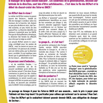BGPN - DACB : Chaise musicale ou Course à l'échalote ?